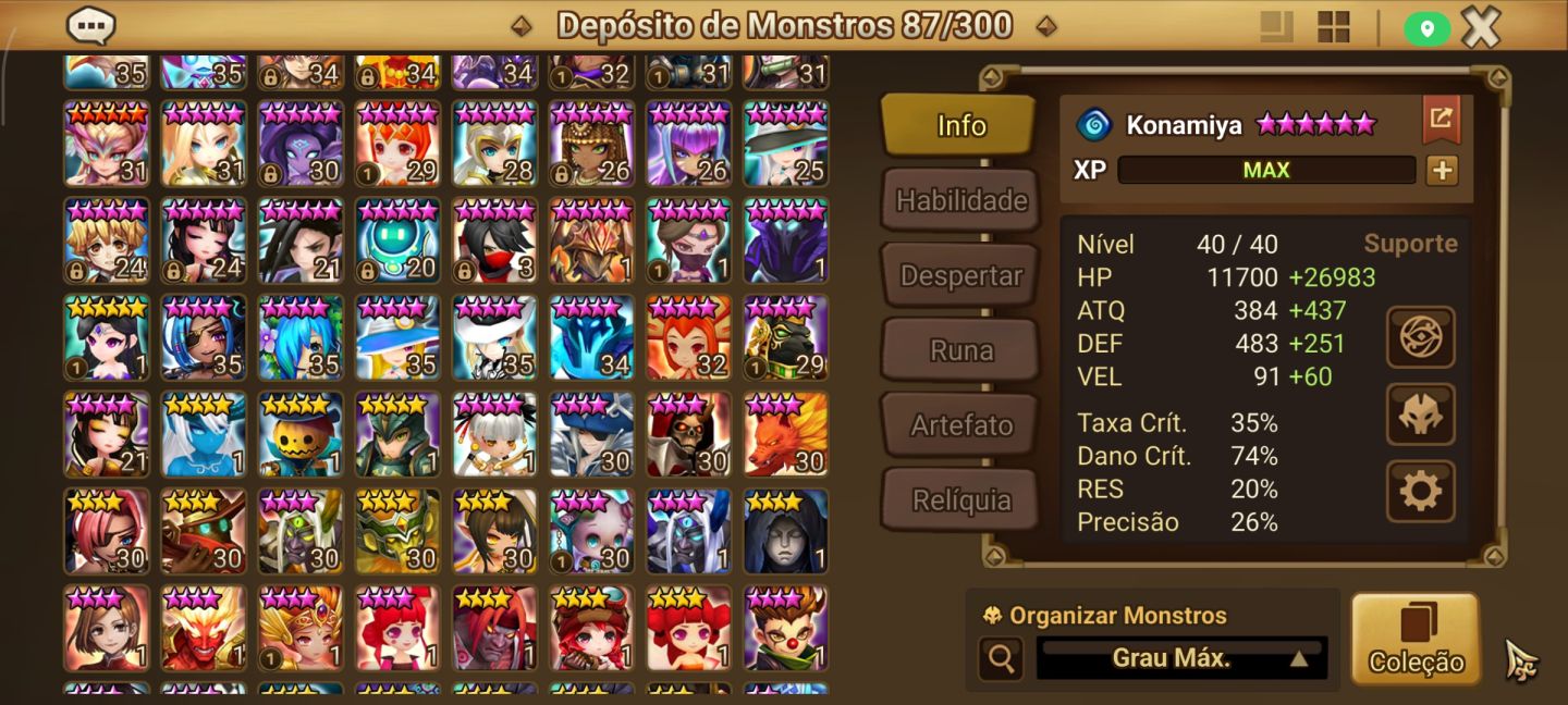 Ásia summoners war 2 Ld ciri light e veronica