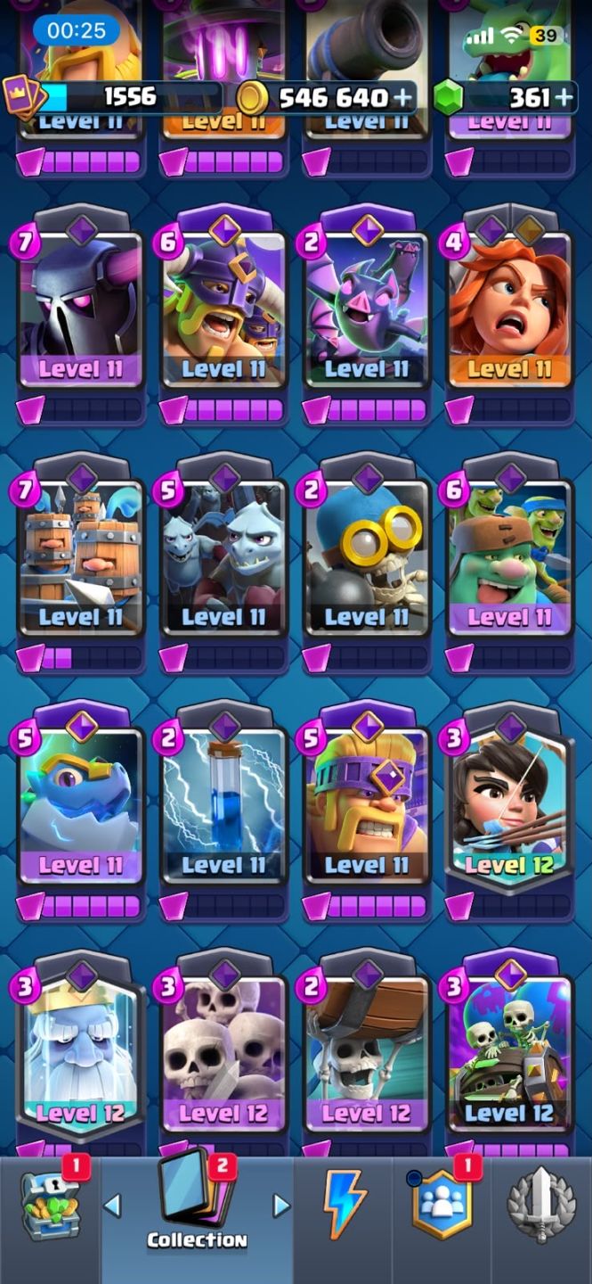 CONTA TOP CLASH ROYALE 12.500 TROFÉUS!