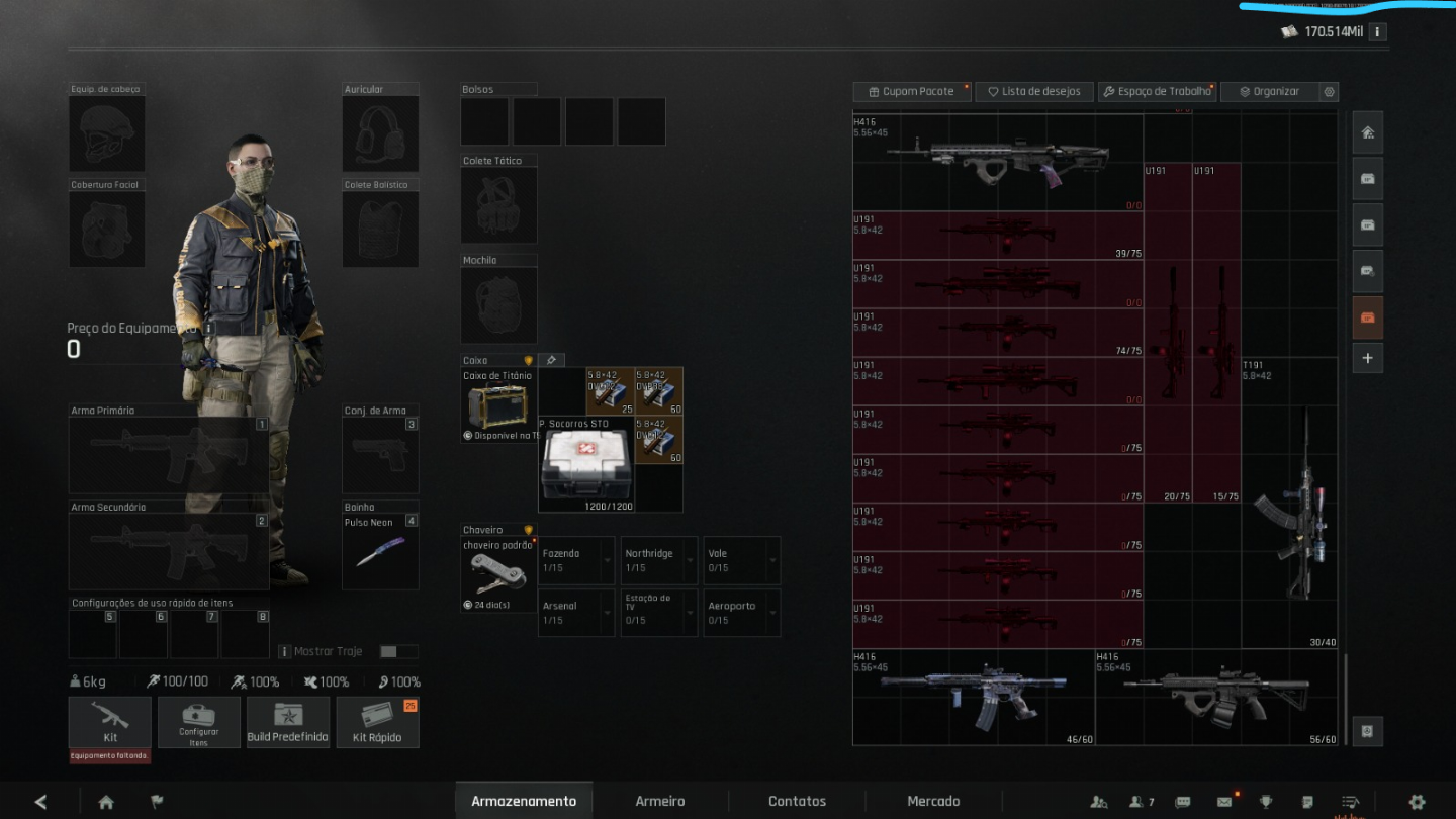 Conta arena breakout infinit 711M DE STASH FULL
