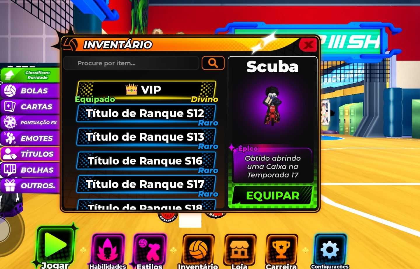CONTAS MUITO BOAS DE SANJU NO VBL