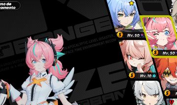 Conta Zenless Zone Zero (Lucia+Motor e Aria)
