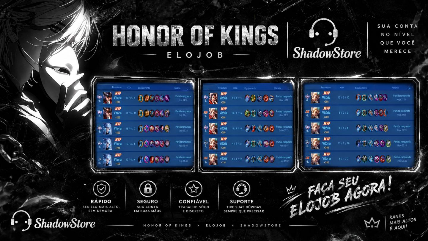[TOP 1] HONOR OF KINGS - ELOJOB
