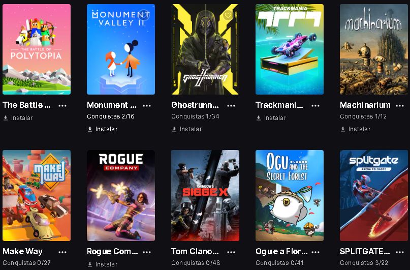 CONTA EPIC GAMES COM 50+ JOGOS