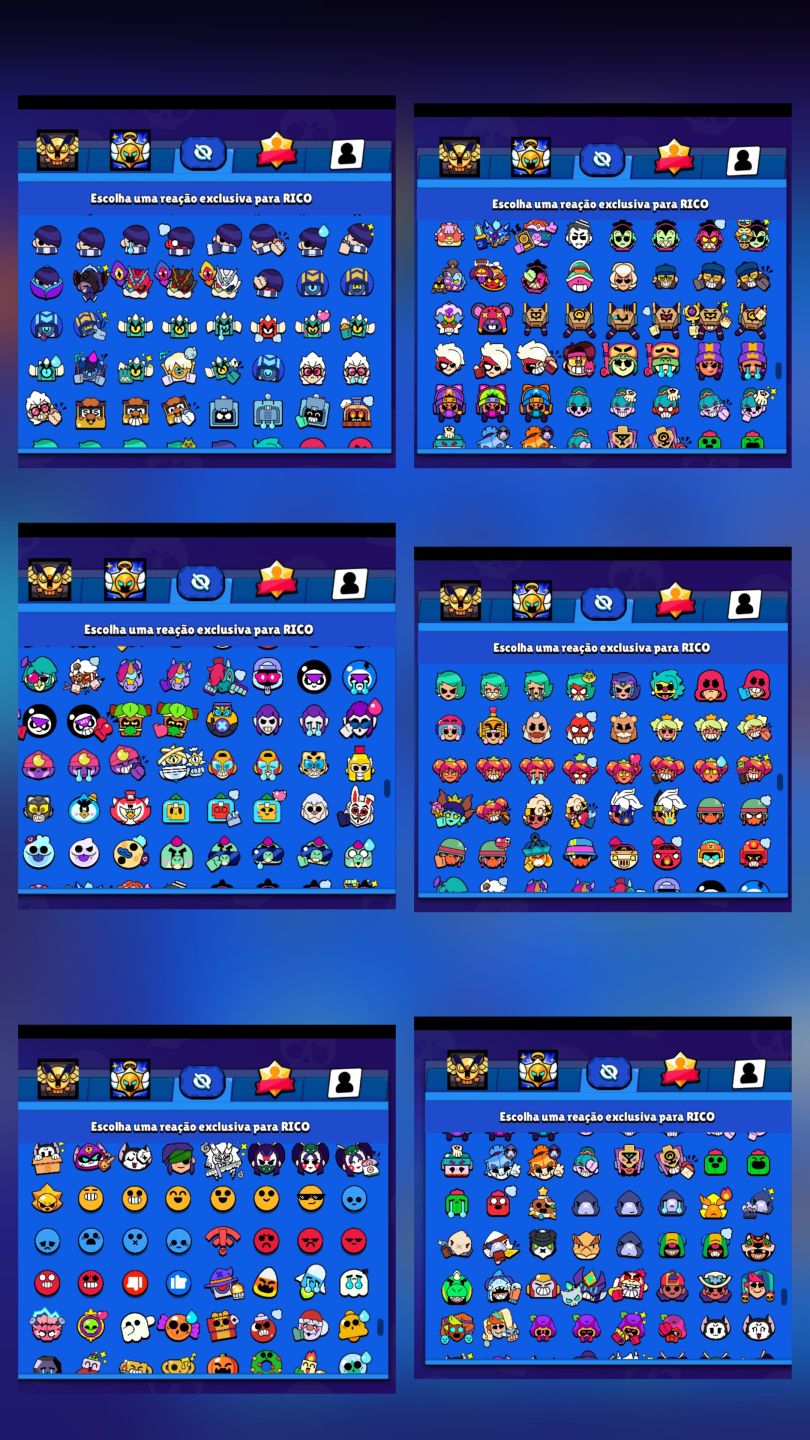 Conta clash royale e brawl stars full tudo de personagens no clash royale