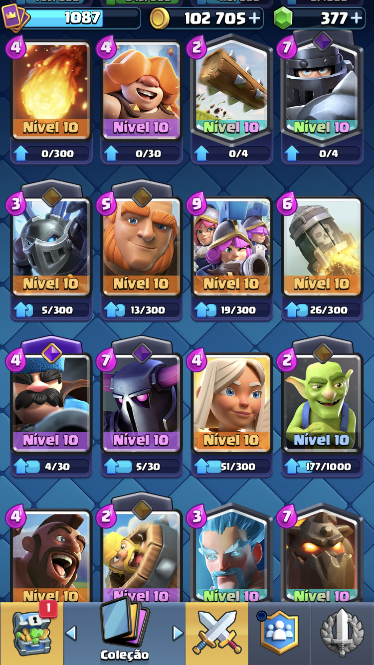 CONTA DE CLASH ROYALE ARENA 15|CUSTO BENEFÍCIO