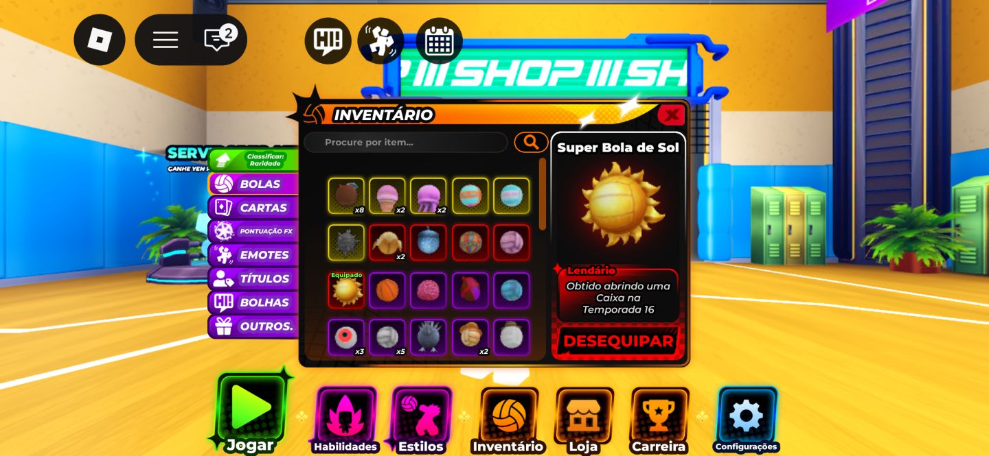 Conta super boa de Roblox