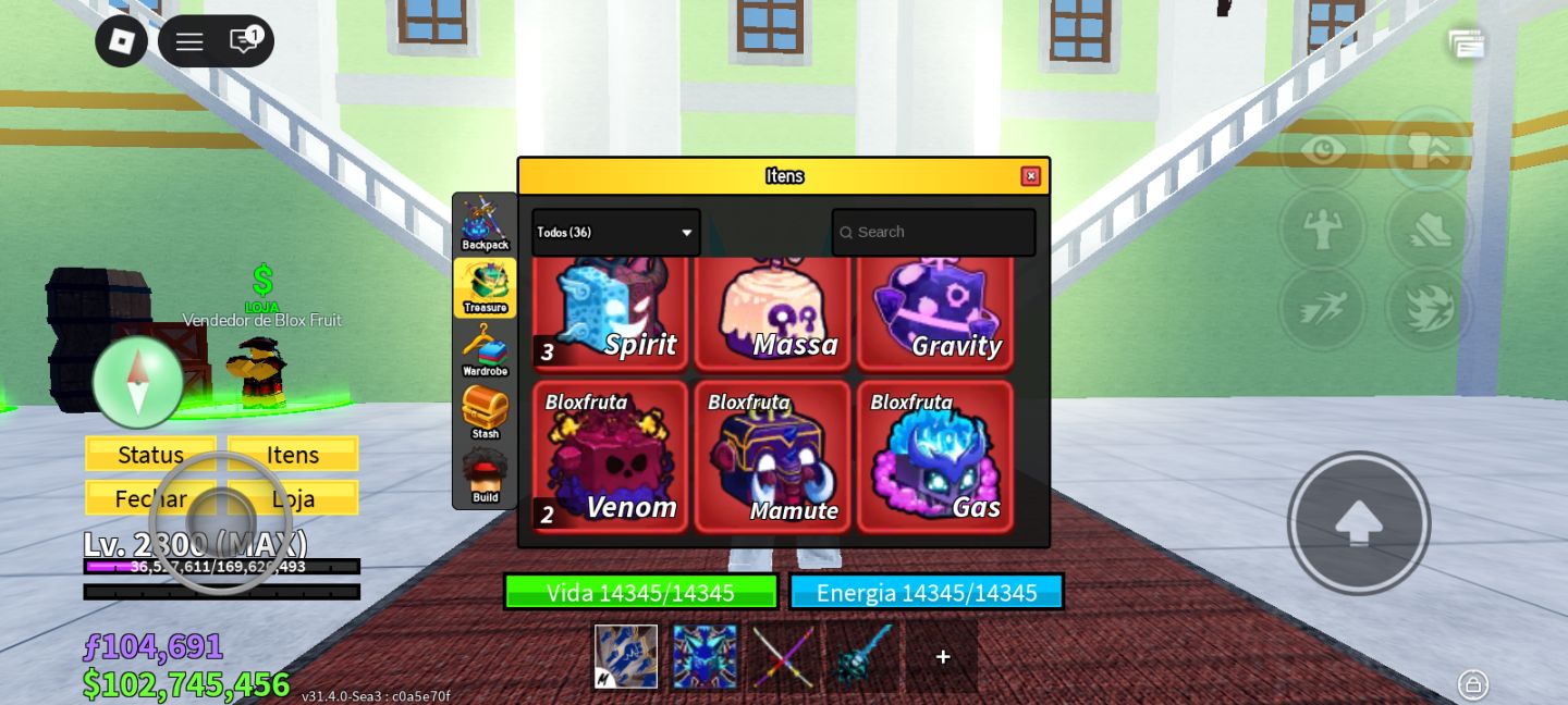 CONTA DE ROBLOX RARA, VÁRIOS JOGOS COMO BLOX FRUITS, VBL, 99 NIGHTS E MUITO MAIS