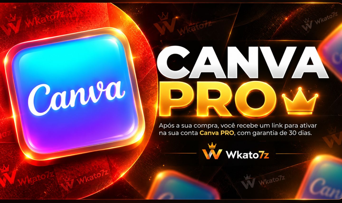 CANVA PRO 30 DIAS AUTOMATICO | CONTA PRIVADA OU LINK | ACESSO PREMIUM + GARANTIA