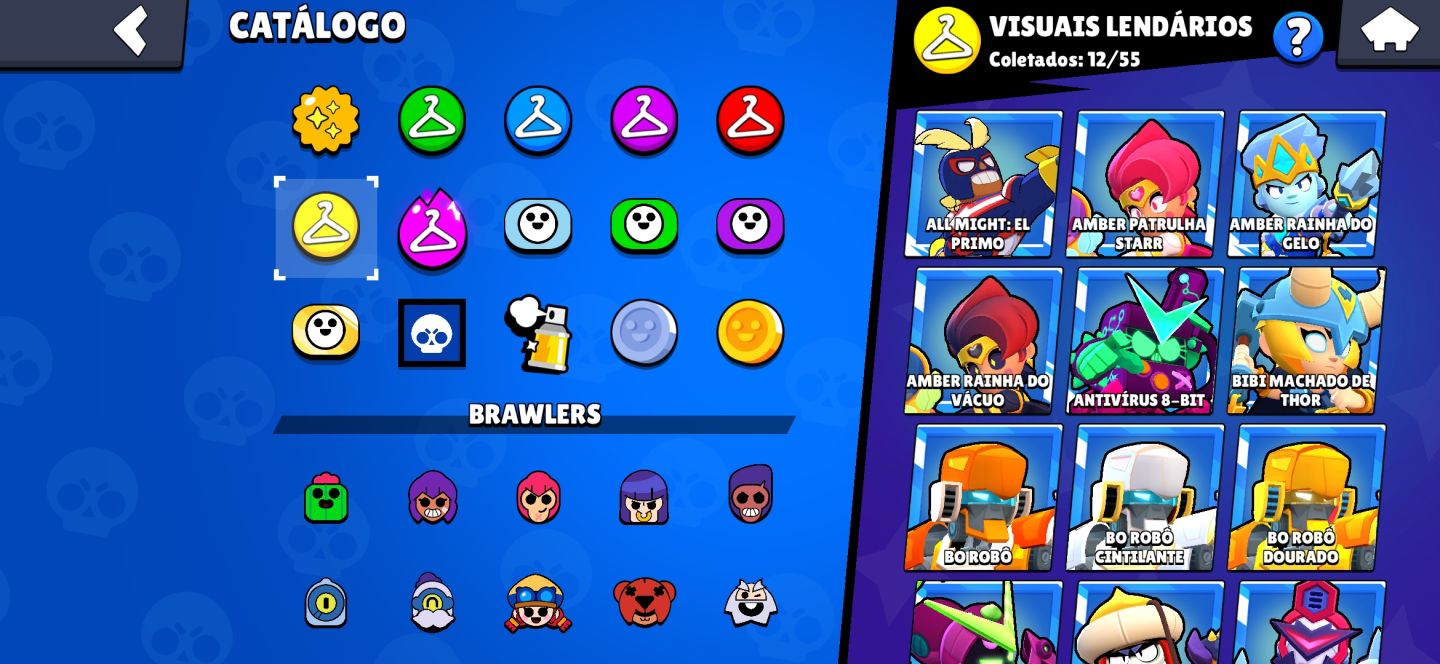 Conta Brawl stars Super rara
