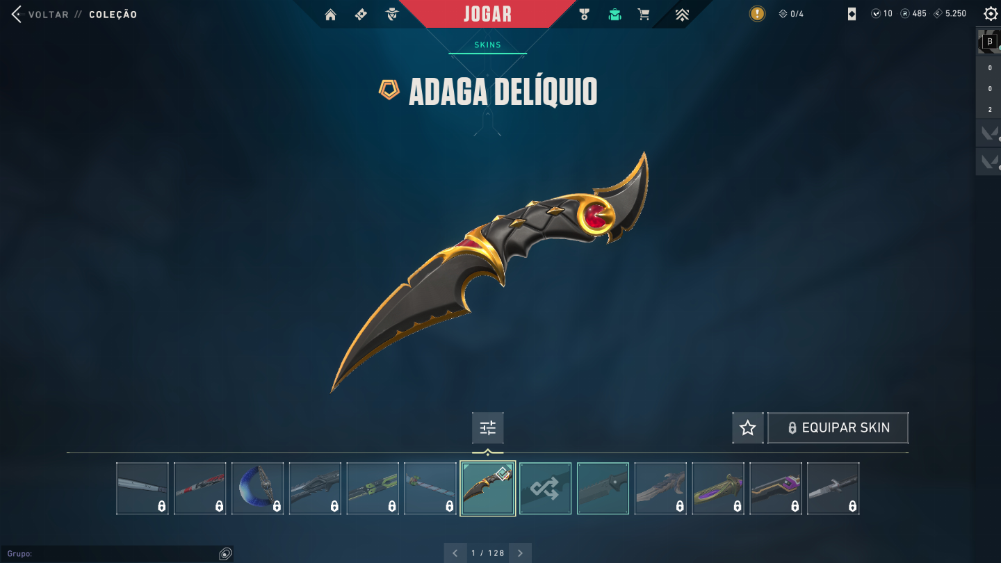 Conta BETA - FACA 5 YEARS BETA REMASTER - Vandal champions 2025 - Ascendente 1