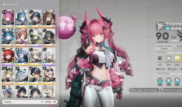 Arknights Endfield - Yvone P1 + assinatura , Gilberta P1 + assinatura , Tangtang