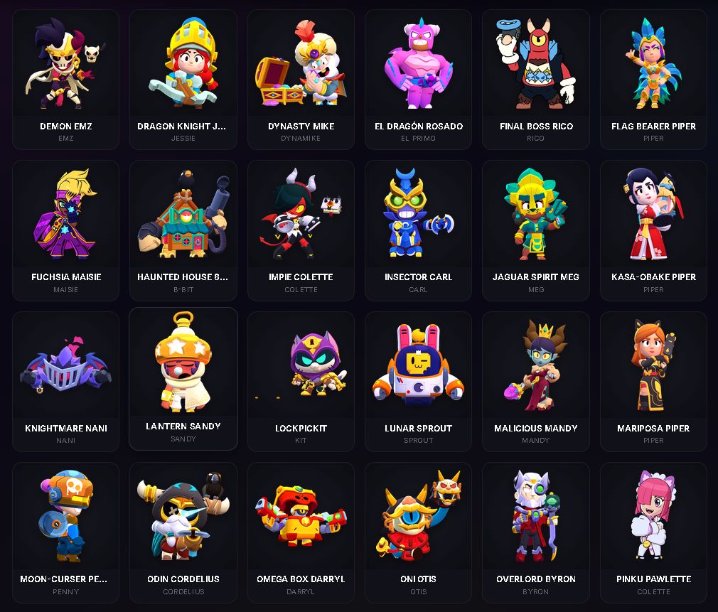 Conta Brawl Stars com shelly estelar | 16K troféus, Piper prestígio 1, 239 skins
