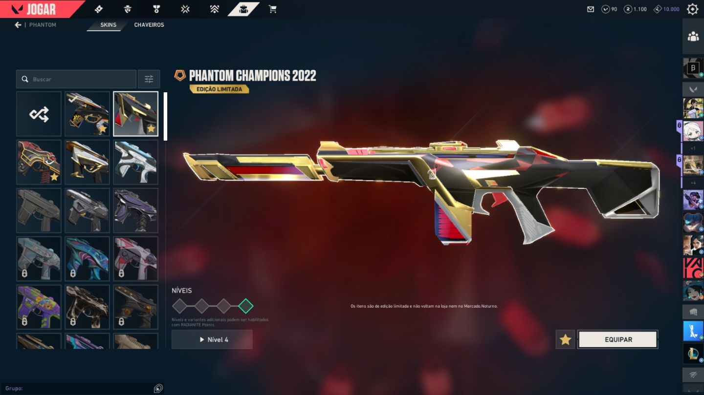 Conta Valorant Full Acesso - 46000 VPS gastos - Skins Limitadas