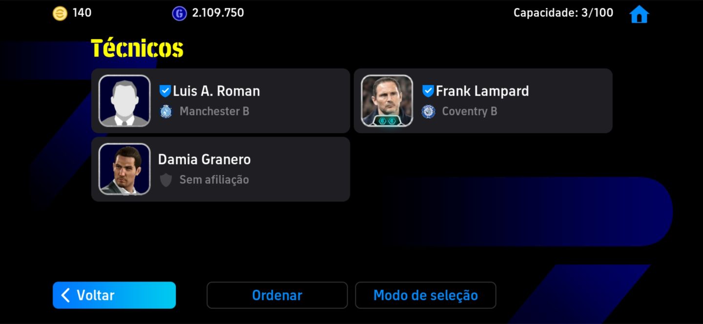 Conta de efootball mobile 27 com Best 109 e Rodri big time top