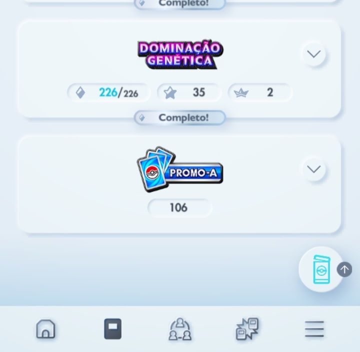 Conta Pokémon TCG Pocket Nível 60. 16.300 Cartas.(anúncio atualizado)