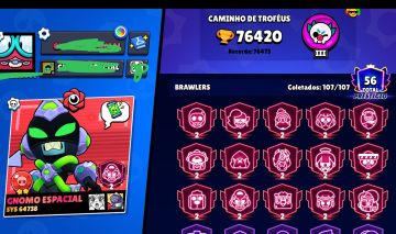 Conta BRAWL STARS 76K