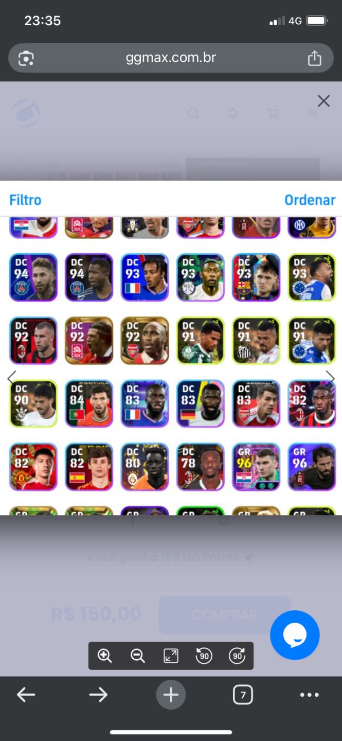 Conta de efootball muito rara desdo pes
