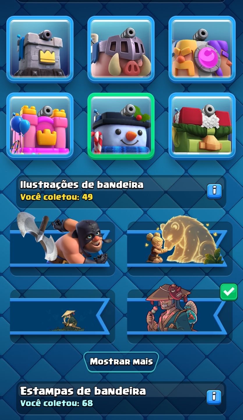CONTA CLASH ROYALE / 10 ANOS DE EVOLUÇÃO!