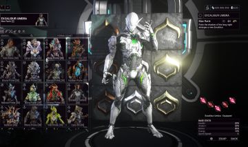 CONTA WARFRAME ULTRA RARA TUDO DESBLOQUEADO CONTA MAESTRIA 6L