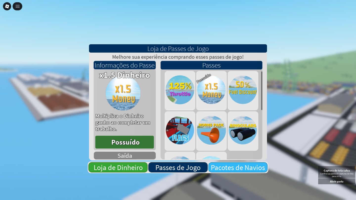 CONTA SHIPPING LANES COM CC (1.5b) +300m +GAMEPASS 1.5X/ CONTA ANT LIFE