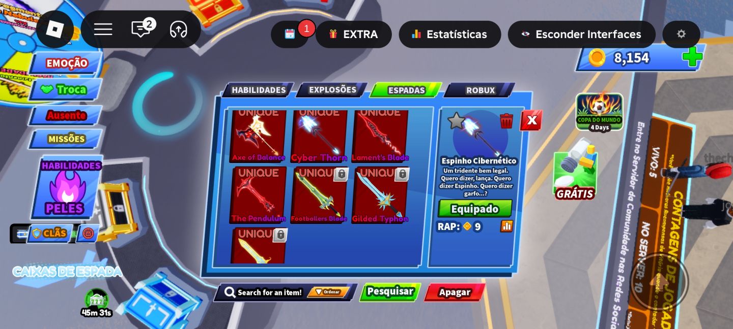 Conta Blox Fruits Lv. 2557 | Venom + Phoenix + Skull Guitar