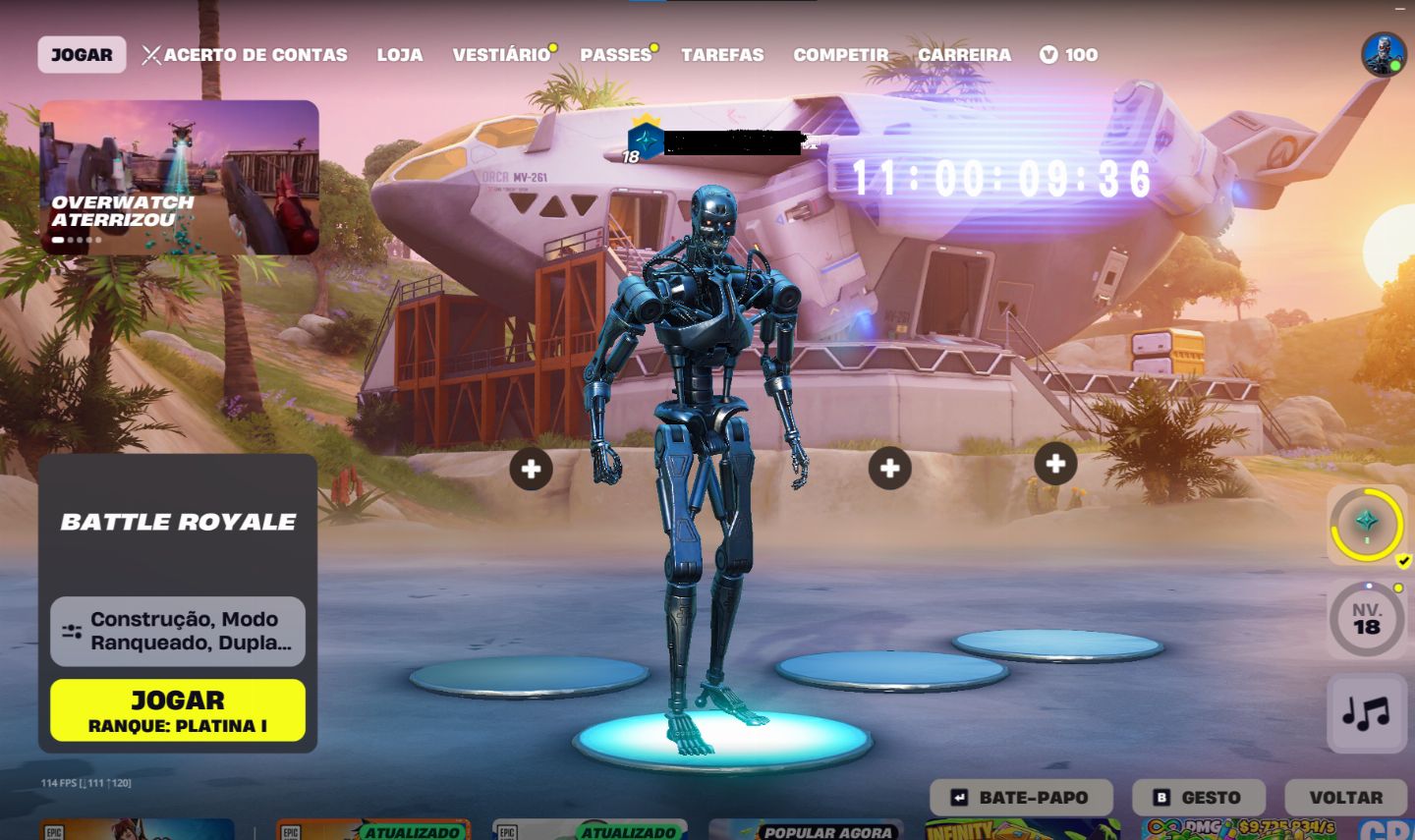 CONTA DE FORTNITE MUITO RARA COM SKINS TRYHARDS E PICARETRAS!!