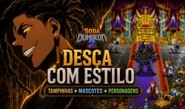SODA DUNGEON 2 | TAMPINHAS, MASCOTES E PERSONAGENS | ANDROID E iOS