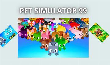 PET SIMULATOR 99 - Roblox - Itens RAROS - Melhor preço do Mercado