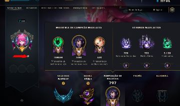 MONO AHRI 1 MILHAO DE AHRI+12 SKINS DA AHRI EMOTE MESTRE E GRAN-MASTER