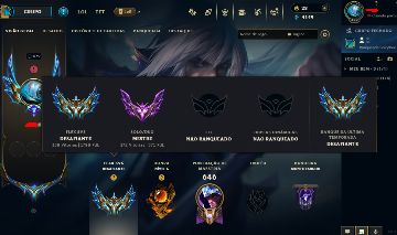 Conta de LOL Challenger Flex
