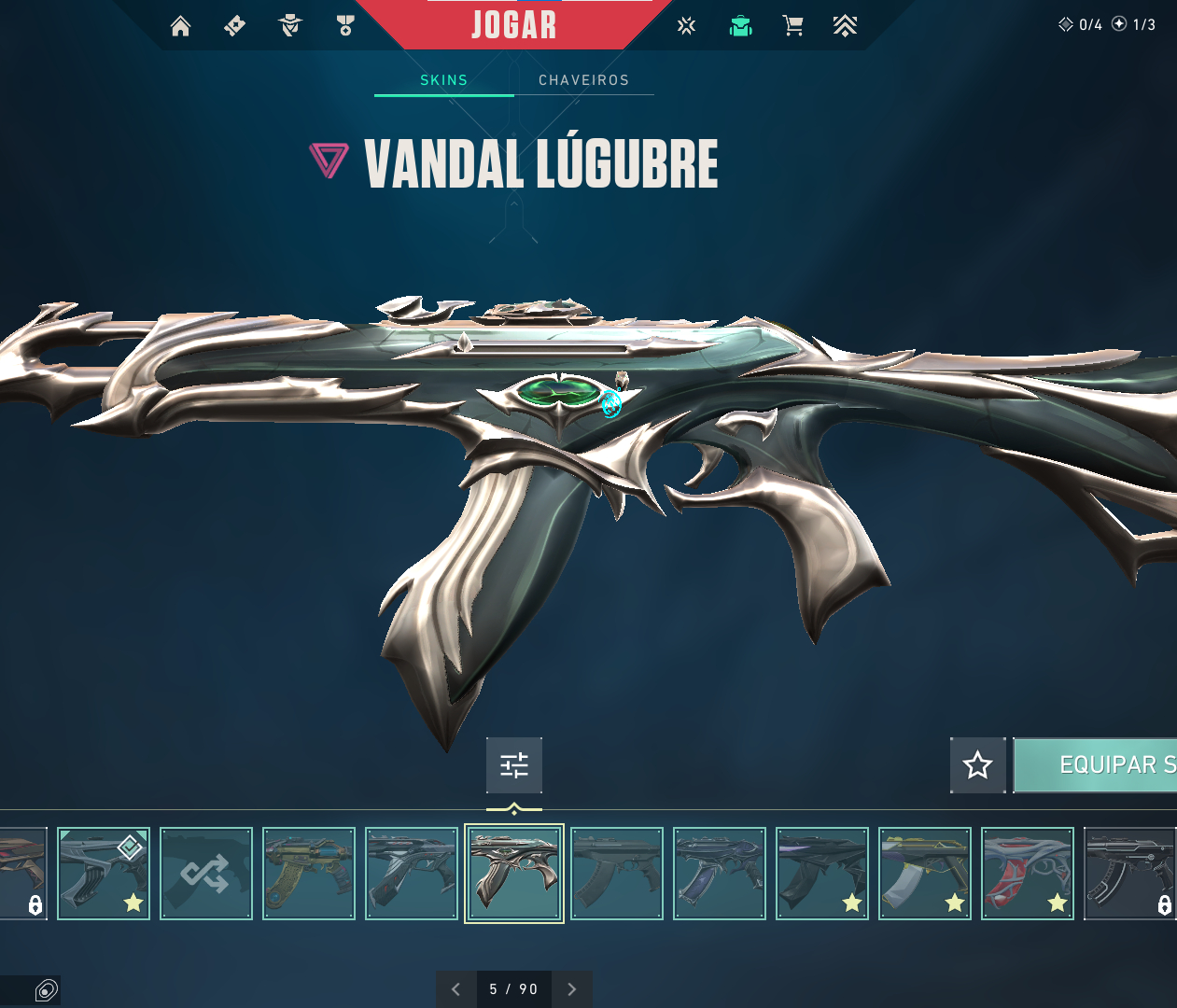 CONTA VALORANT, COM SKIN TOP, E Q PEGAM HS!!!!