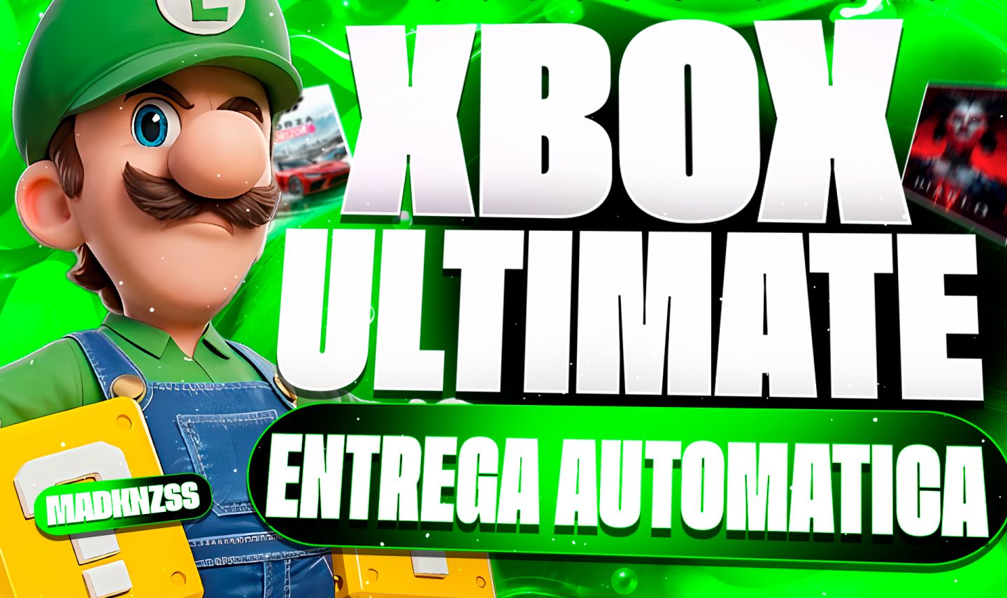 XBOX GAME PASS ULTIMATE 30 DIAS +15 DE BRINDE (PC, CONSOLE, XCLOUD, TV)