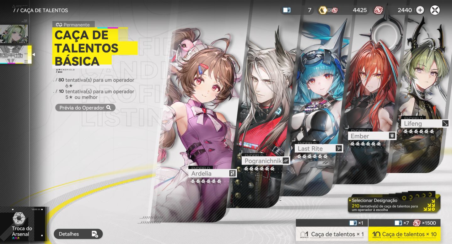 (NEGOCIÁVEL) LAST RITE P4 + SIG, SI + SIG, TYPHOEUS, ARDELIA + SIG