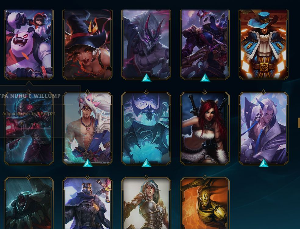 Venda de conta de LOL acc de 2013, (+Muitos recursos (Tft )