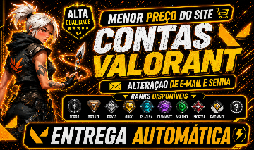[ENVIO AUTOMÁTICO] CONTA VALORANT - LVL 20 - FULL ACESSO - SMURF - SEGURO