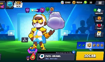 CONTA DE BRAWL COM LUMI 2200+ TROFÉUS