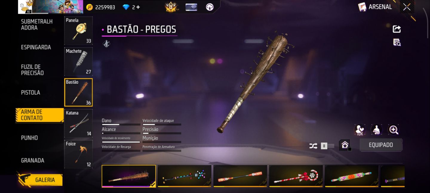 CONTA FREE FIRE EXCLUSIVA SEMI FULL E MUITO RARA!