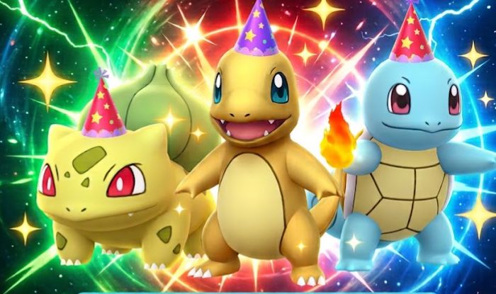 Pokémon GO - Pokémon Iniciais de Evento (Trajes, Chapéus e Edições Especiais)