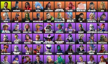 CONTA FORTNITE- 168 SKINS FULL | PODE ALTERAR E-MAIL | Omegarok, Joltara, Nezumi