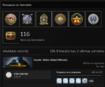 CS GO 7 MEDALHAS COM EMAIL - Counter Strike 2 - Contas e outros - GGMAX