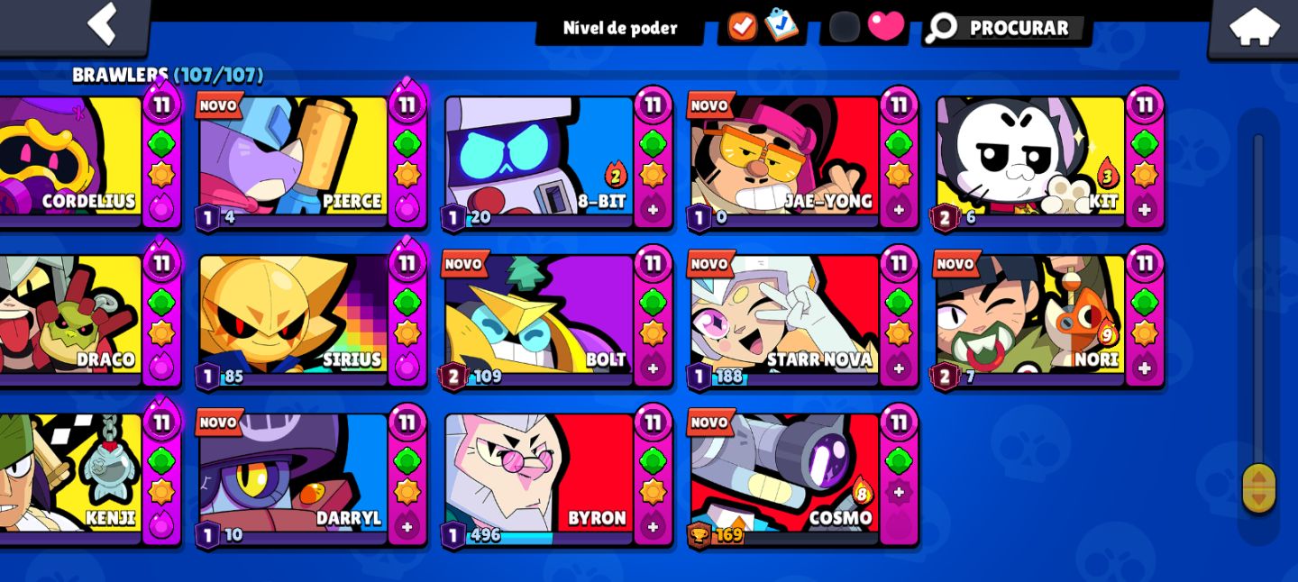 Conta Full com SUPERCELL CREATORS - Brawl stars