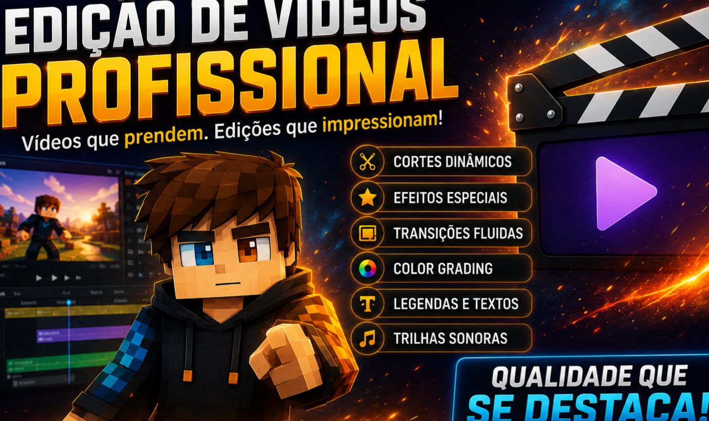 Ediçao e criaçao de Videos