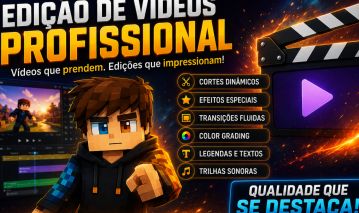 Ediçao e criaçao de Videos