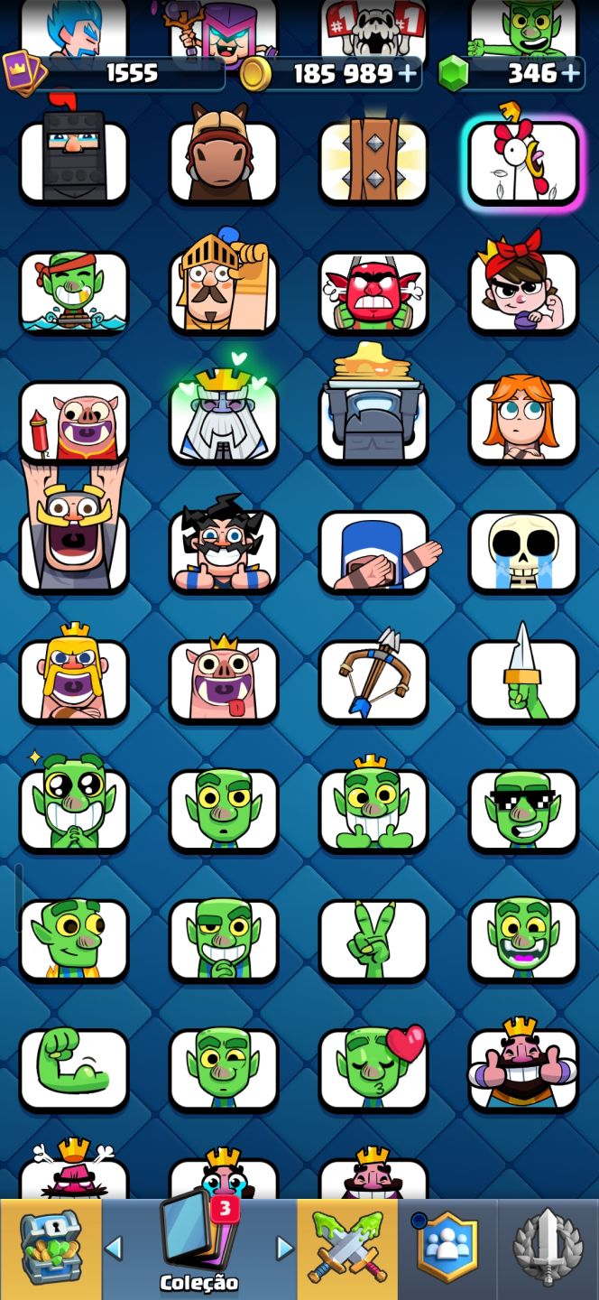 ( PROMOÇÃO ) CONTA CLASH ROYALE ARENA 25 FULL ACESSO | LEIA A DESCRIÇÃO !!!