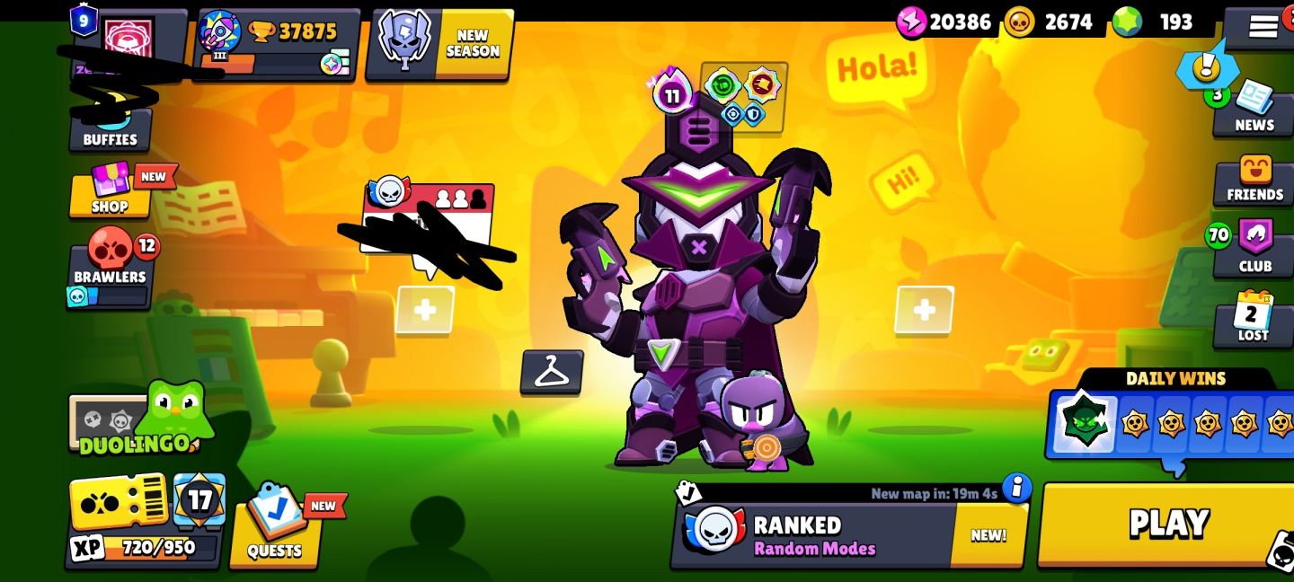 Conta brawl stars 37k de troféus e 6 anos de jogo
