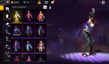 CONTA ANTIGA DE FREE FIRE- ( 6 ANOS)