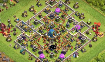 3 CONTAS DE CLASH OF CLANS CONTAS BEM EVOLUÍDAS