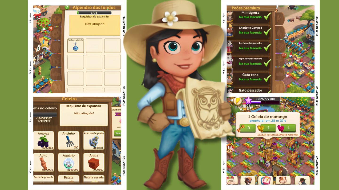 CONTA FARMVILLE 2 NIVEL 69