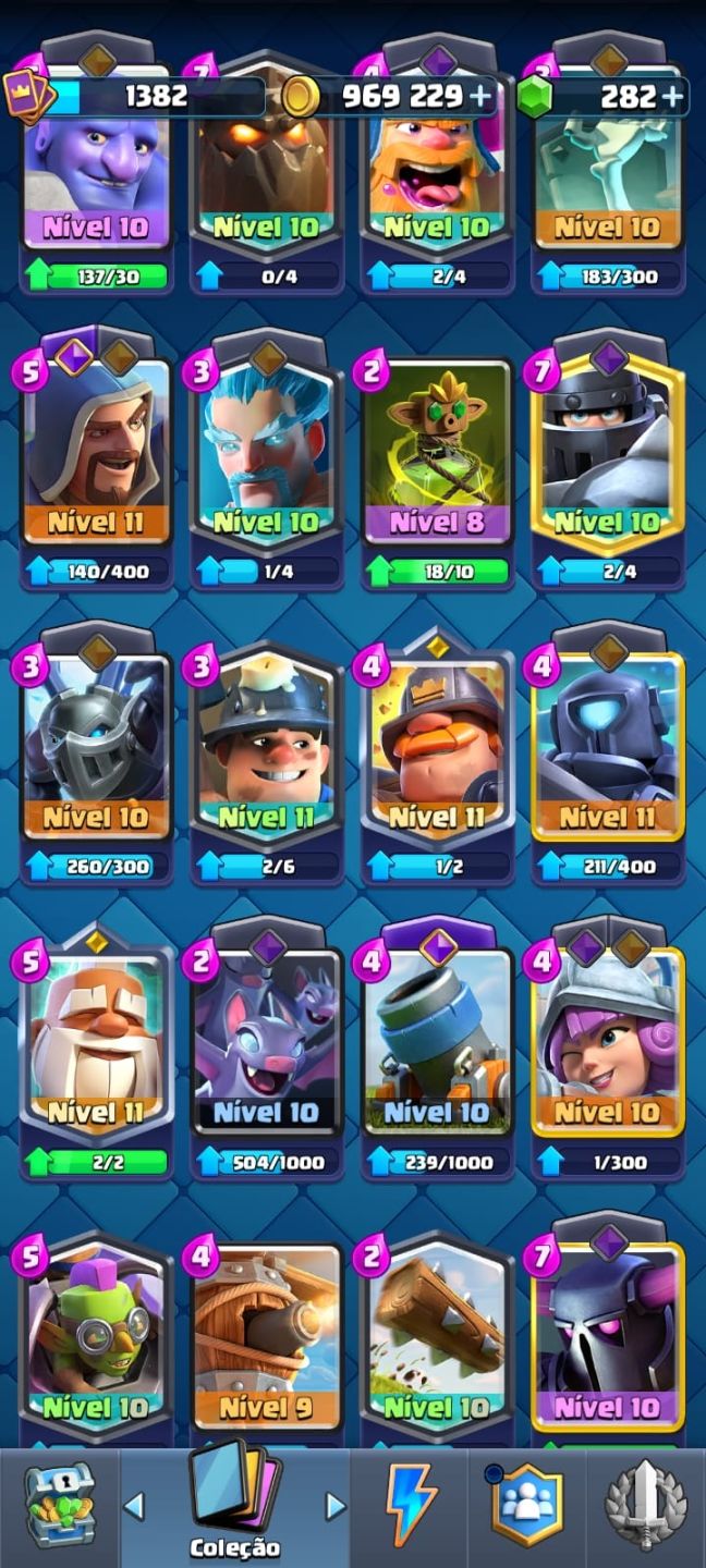 CONTA DE CLASH ROYALE 8,5K DE TROFEUS TOP!!!!!