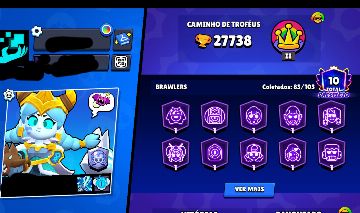 Conta Brawl Stars 27k